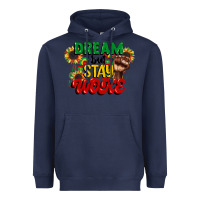 Navy dream but stay woke juneteenth Heavyweight Hoodie - CowGirlArtShop