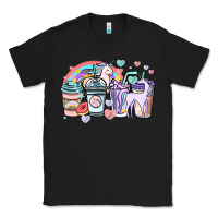 Black unicorn coffee cups Classic Tee - NancyCooperArtShop