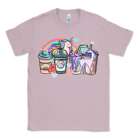 Lilac unicorn coffee cups Classic Tee - NancyCooperArtShop