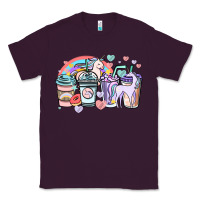 Plum unicorn coffee cups Classic Tee - NancyCooperArtShop