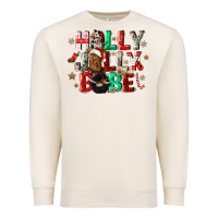 Sandshell holly jolly babe Premium Sweatshirt - CowGirlArtShop