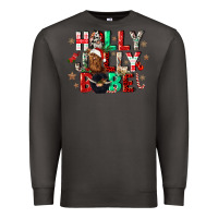 Smoke holly jolly babe Premium Sweatshirt - CowGirlArtShop