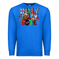 True Royal holly jolly babe Premium Sweatshirt - CowGirlArtShop