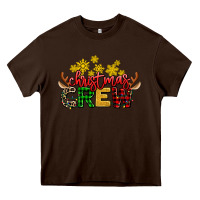 Chocolate Brown christmas crew Heavy Core Tee - AdoDesignShop