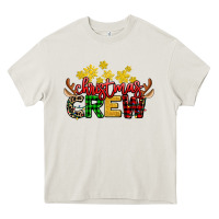 Cream christmas crew Heavy Core Tee - AdoDesignShop