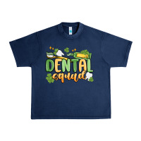 Navy dental squad Urban Heavy Tee - MaliasSmallBusiness
