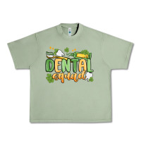 Oil Green dental squad Urban Heavy Tee - MaliasSmallBusiness