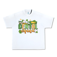 White dental squad Urban Heavy Tee - MaliasSmallBusiness