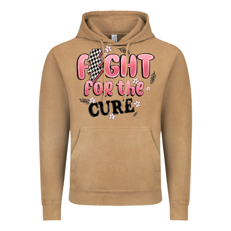 Fight For The Cure Vintage Hoodie by MaliasSmallBusiness | Teevron
