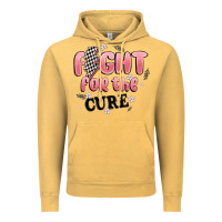 Vintage Mustard fight for the cure Vintage Hoodie - MaliasSmallBusiness
