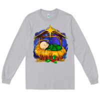 Moon Dust baby jesus Long Sleeve Tee - MaliasSmallBusiness
