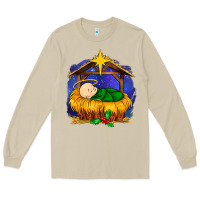 Mushroom baby jesus Long Sleeve Tee - MaliasSmallBusiness