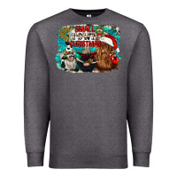 Charcoal Heather small town christmas Premium Sweatshirt - CowGirlArtShop