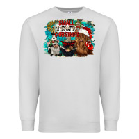 Dove Grey small town christmas Premium Sweatshirt - CowGirlArtShop
