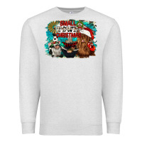 Oatmeal Heather small town christmas Premium Sweatshirt - CowGirlArtShop