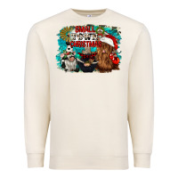 Sandshell small town christmas Premium Sweatshirt - CowGirlArtShop