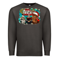 Smoke small town christmas Premium Sweatshirt - CowGirlArtShop