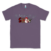 Lavender Christmas let it snow Classic Tee - JahusDesignShop