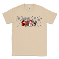Mushroom Christmas let it snow Classic Tee - JahusDesignShop