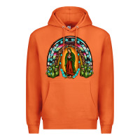 Carrot our lady of guadalupe rainbow Premium Hoodie - JahusDesignShop