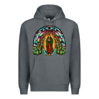 Rock our lady of guadalupe rainbow Premium Hoodie - JahusDesignShop