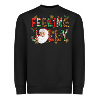 Black Feeling Jolly Heavyweight Sweatshirt - NancyCooperArtShop