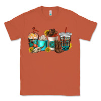 Copper western coffee cups Classic Tee - NancyCooperArtShop