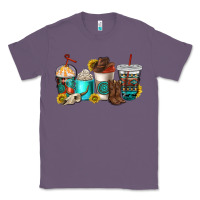 Lavender western coffee cups Classic Tee - NancyCooperArtShop