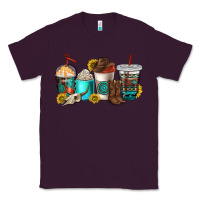 Plum western coffee cups Classic Tee - NancyCooperArtShop