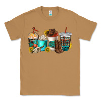 Toasted Coconut western coffee cups Classic Tee - NancyCooperArtShop