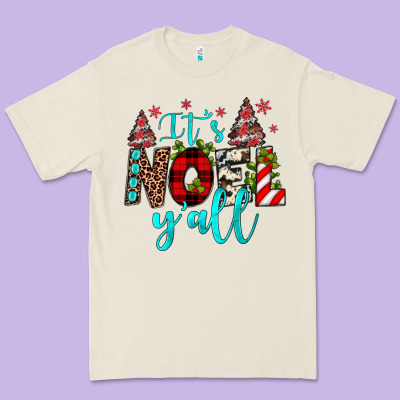 It's Noel Y'all Premium Tee Designed By Jahusdesignshop