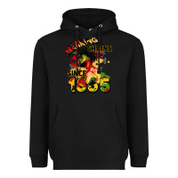 Black breaking chains since 1865 Heavyweight Hoodie - CowGirlArtShop