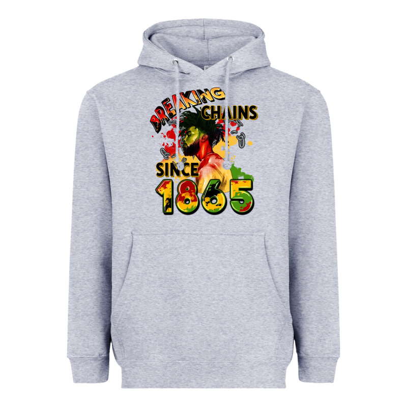 Breaking Chains Since 1865 Heavyweight Hoodie by CowGirlArtShop | Teevron