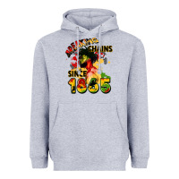 Heather Grey breaking chains since 1865 Heavyweight Hoodie - CowGirlArtShop