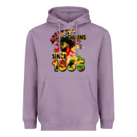 Lavender breaking chains since 1865 Heavyweight Hoodie - CowGirlArtShop