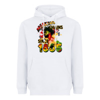 White breaking chains since 1865 Heavyweight Hoodie - CowGirlArtShop
