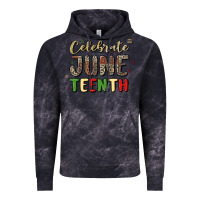Cloud Black celebrate juneteenth Vintage Hoodie - MaliasSmallBusiness
