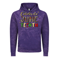 Cloud Purple celebrate juneteenth Vintage Hoodie - MaliasSmallBusiness