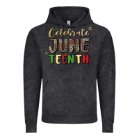 Vintage Black celebrate juneteenth Vintage Hoodie - MaliasSmallBusiness