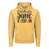 Vintage Mustard celebrate juneteenth Vintage Hoodie - MaliasSmallBusiness