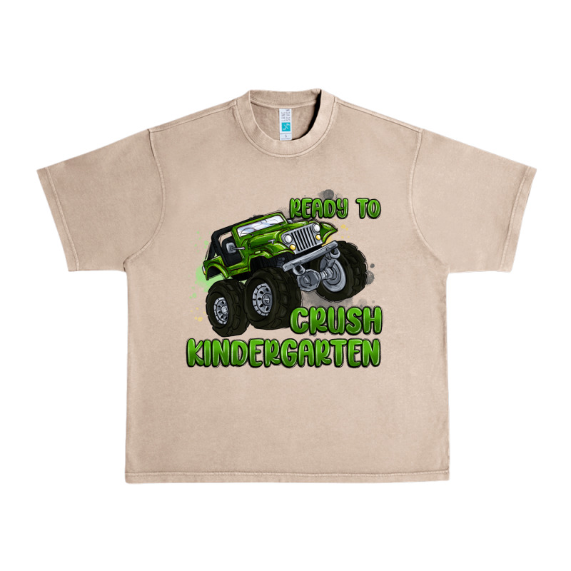 Ready To Crush Kindergarten Urban Heavy Tee by MaliasSmallBusiness | Teevron