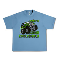 Pebble Blue ready to crush kindergarten Urban Heavy Tee - MaliasSmallBusiness