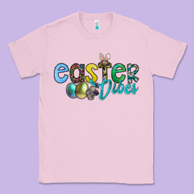 Easter Vibes Classic Tee Designed By Cowhidedigitalart