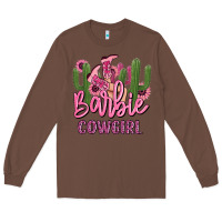 Chestnut barbie cowgirl Long Sleeve Tee - MaliasSmallBusiness