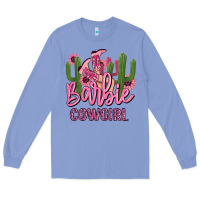 Colony Blue barbie cowgirl Long Sleeve Tee - MaliasSmallBusiness