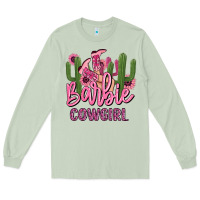 Matcha barbie cowgirl Long Sleeve Tee - MaliasSmallBusiness