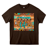 Chocolate Brown scrub life Heavy Core Tee - JahusDesignShop