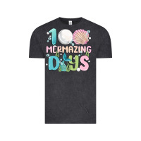 Vintage Black 100 mermazing days Vintage Tee - MaliasSmallBusiness