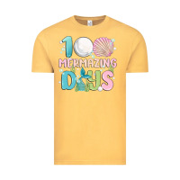 Vintage Mustard 100 mermazing days Vintage Tee - MaliasSmallBusiness