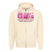 Sandshell cna s make the world go around and everyone knows Zipper Hoodie - texasbilliewilder